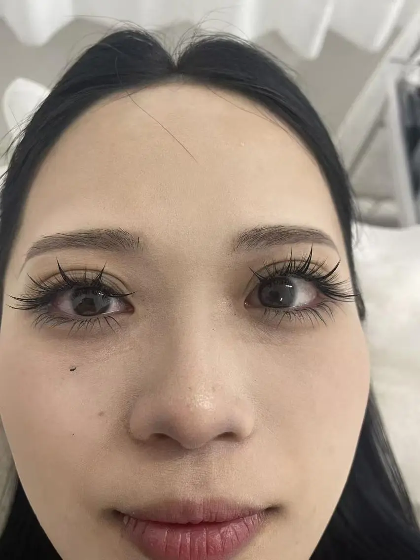 マツエク・マツパ 束感まつ毛 韓国風マツエク 下まつげエクステ ワンホンマツエク Miyu🤎マツエク 🌻LED日暮里店のマツエク・マツパデザイン