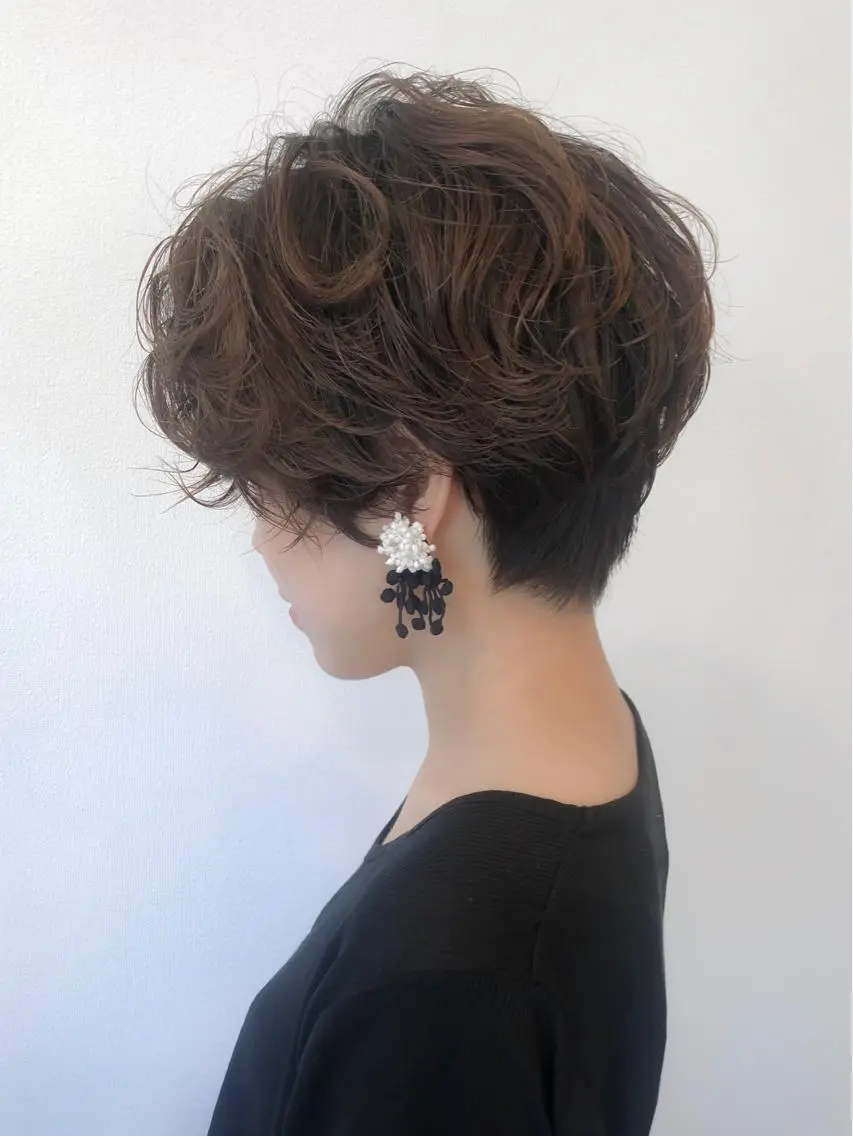 ショート カラー ショートヘア ダメージレスサロン✨ kayo🌱のヘアスタイル