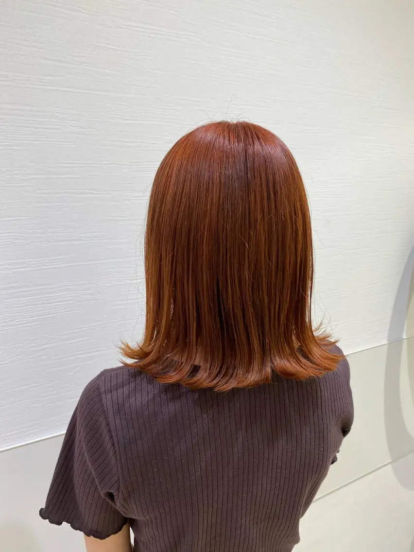 ミディアム カラー ナチュラル艶カラー 🤎maoのヘアスタイル
