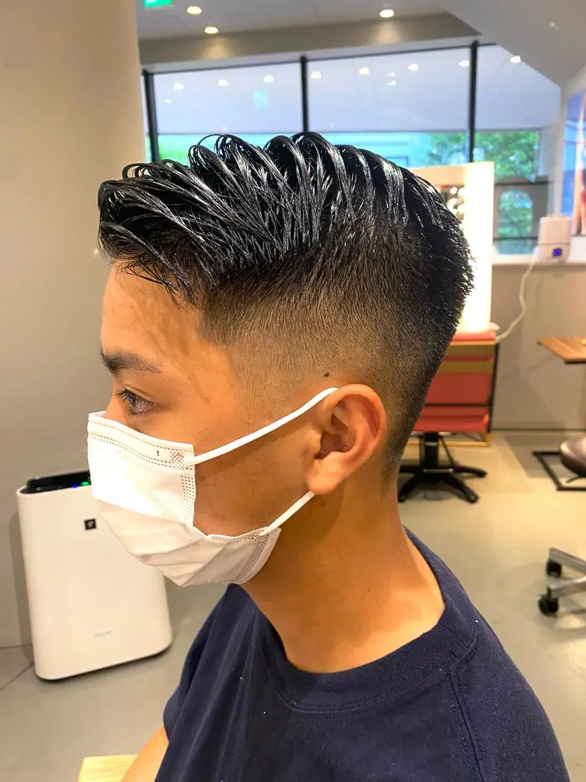 ショート メンズ unopulir 景山 凌のヘアスタイル