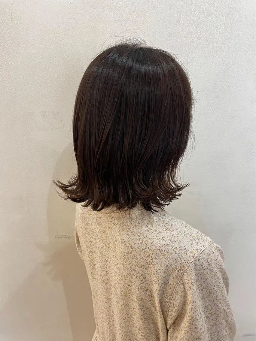 ミディアム 透明感カラー／ 艶髪／たなべだいのヘアスタイル