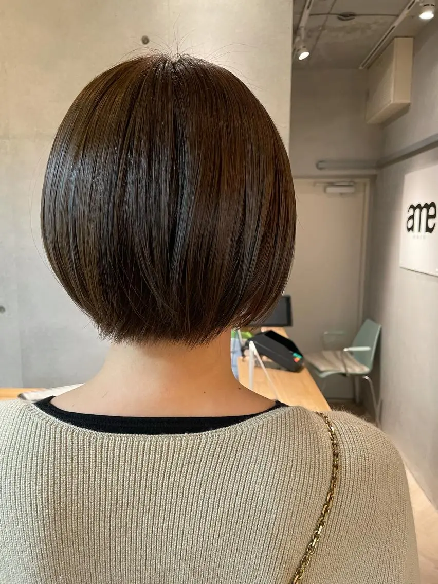 ショート カラー カット トリートメント ヘッドスパ しのはら まどかのヘアスタイル