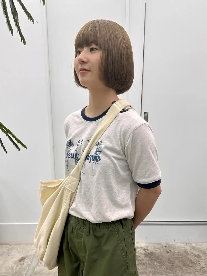 ショート カラー ヘアカラー トリートメント メンズカットパーマ/ ブリーチ高柳将太のヘアスタイル