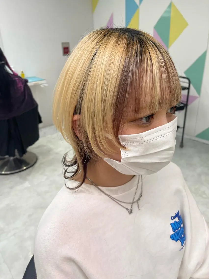 ミディアム ボブカットモデル 募集中　ukaのヘアスタイル