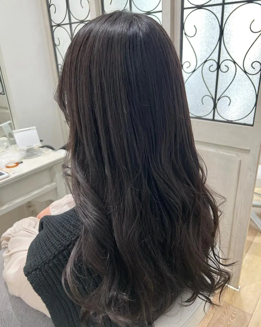 セミロング 🥛洒落髪小顔cut なら龍崎🥛のヘアスタイル