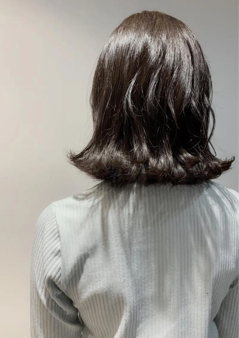 ミディアム アッシュ あや ☻のヘアスタイル