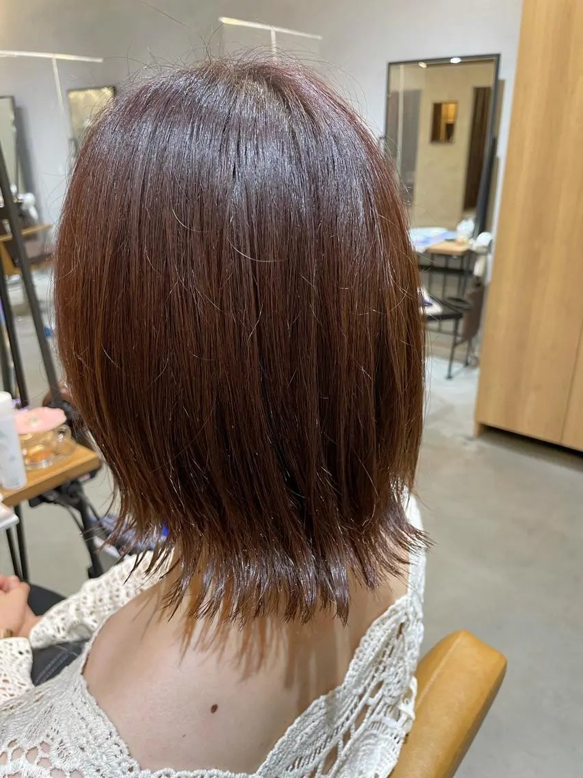 ミディアム 外ハネヘア ♦️モテ髪創作者 SUGA♦️のヘアスタイル