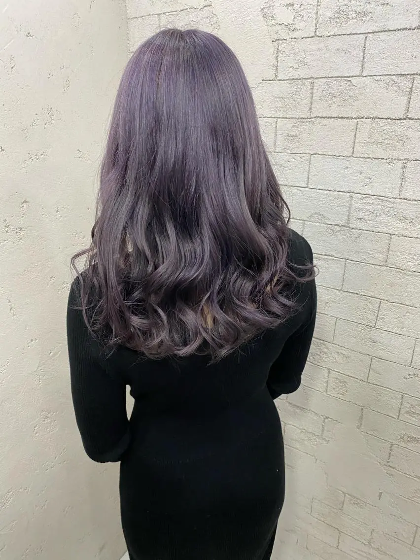 ロング カラー yuuna 🤎のヘアスタイル