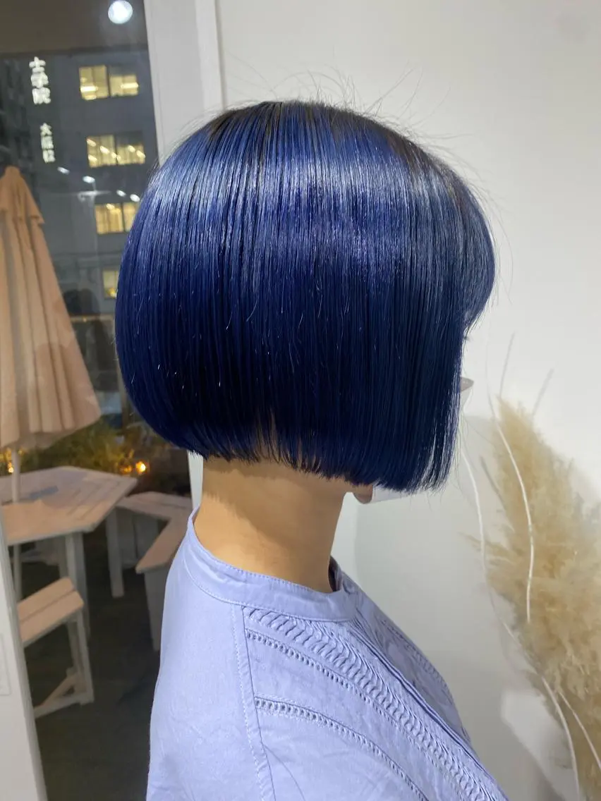 ショート カラー 韓国×髪質改善カラー 💎hinaのヘアスタイル