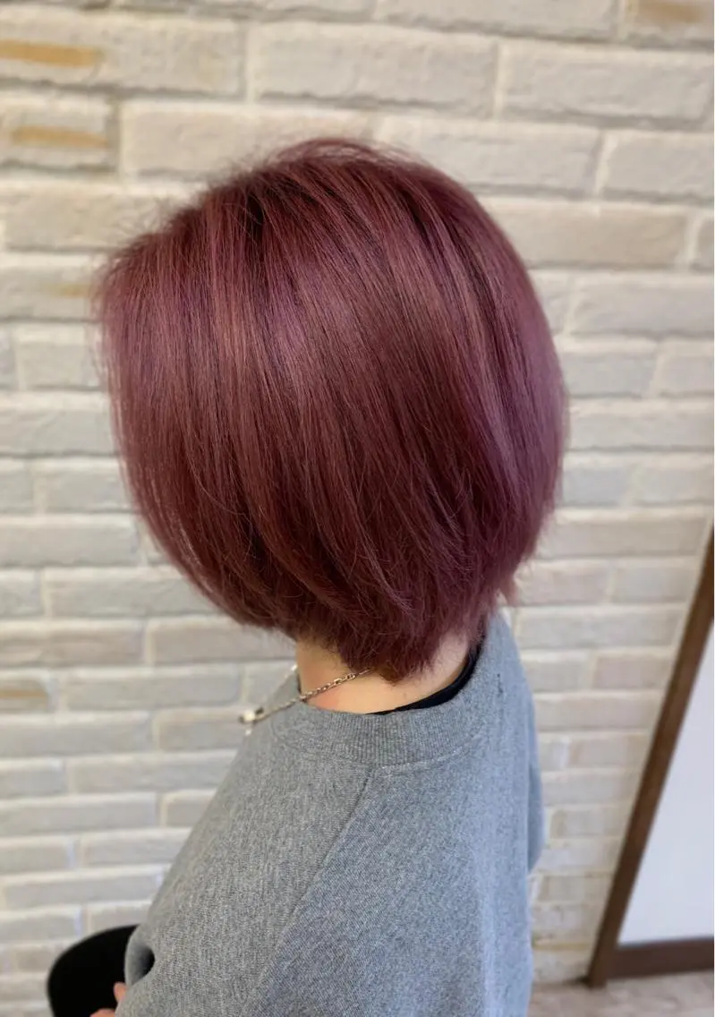 ミディアム 高田 将史のヘアスタイル