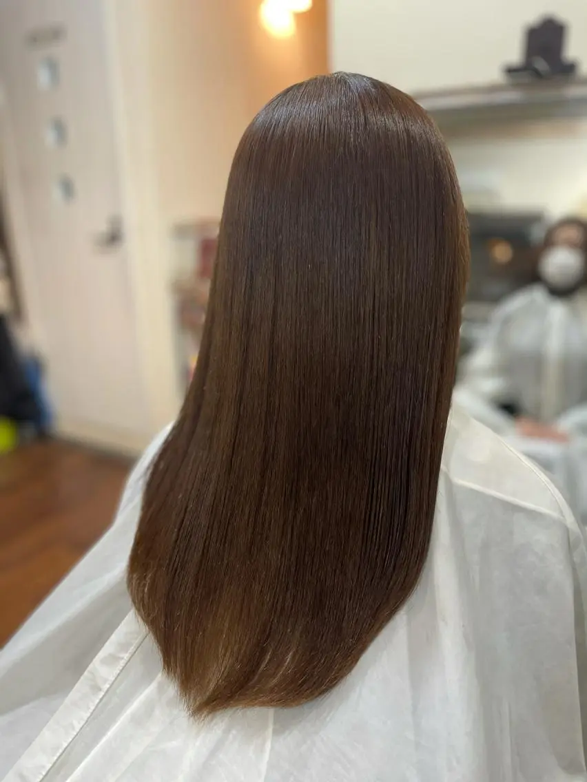 ロング 縮毛矯正 縮毛矯正 トリートメント 縮毛矯正の達人 ☆　松本のヘアスタイル
