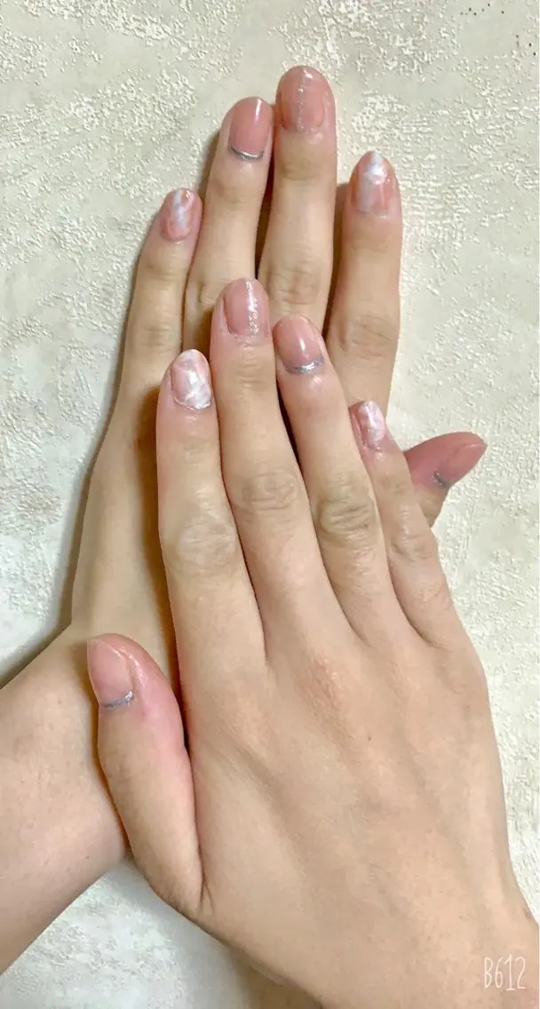 ネイル ニュアンスネイル シンプルネイル 齋藤 咲良のエステ・リラクイメージ