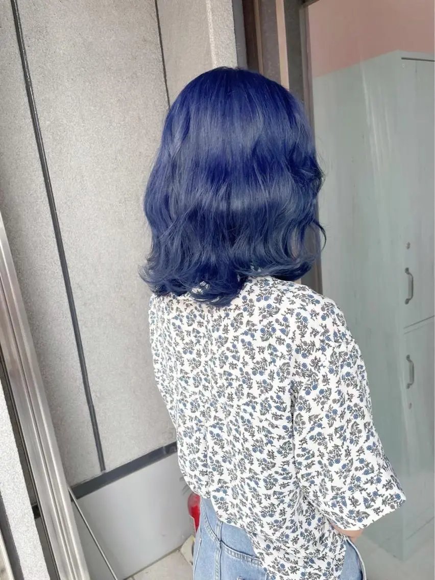 ミディアム カラー ヘアカラー 【バレイヤージュ】 🔥メンズRYUTAのヘアスタイル