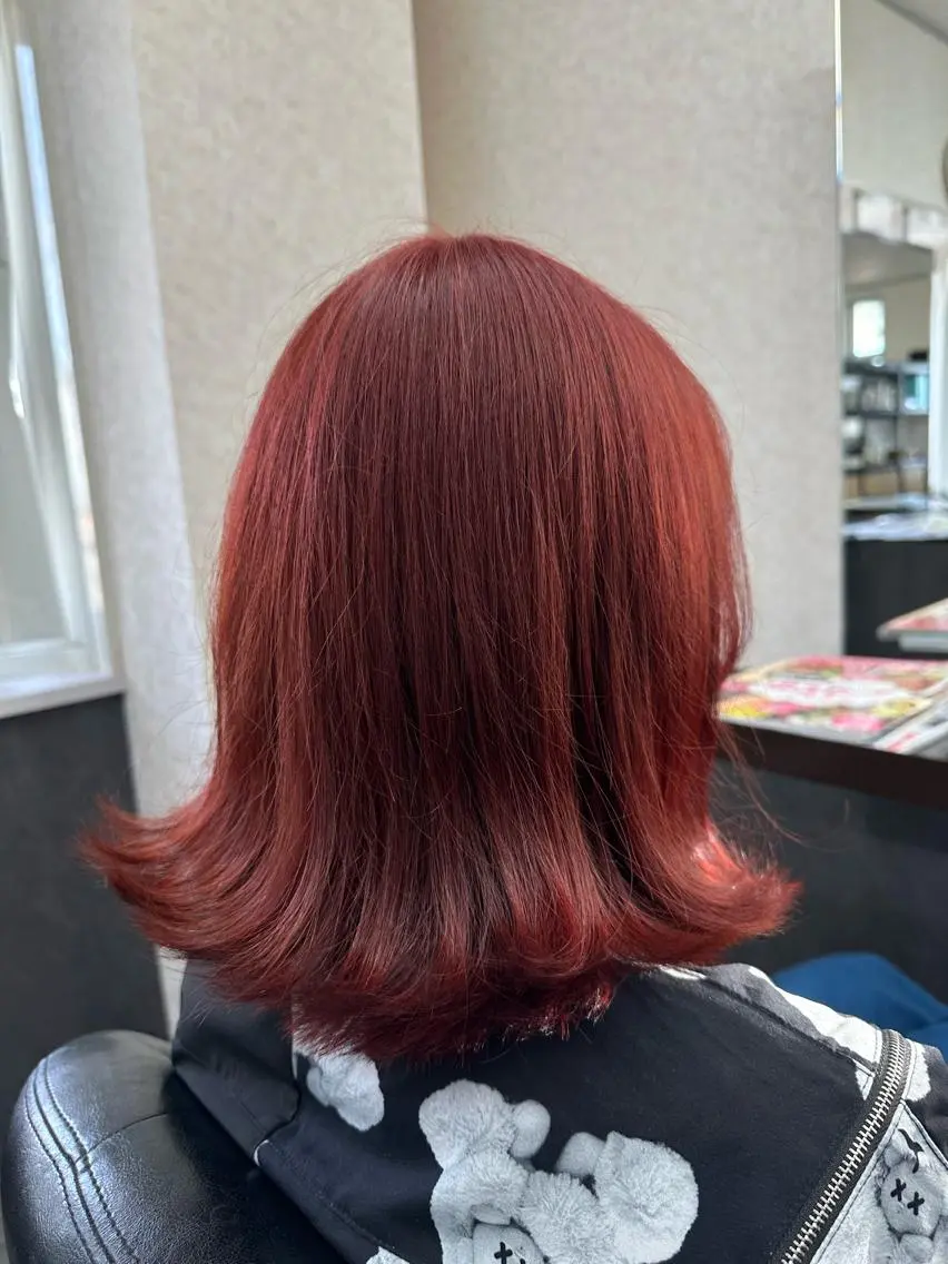 ミディアム エンゼルス美容室斉間 圭司のヘアスタイル