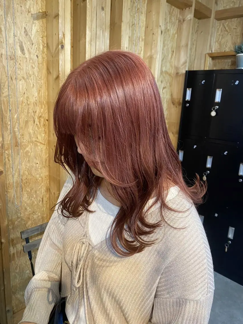 セミロング 💕モテベージュ 🧡NANAKO🧡のヘアスタイル