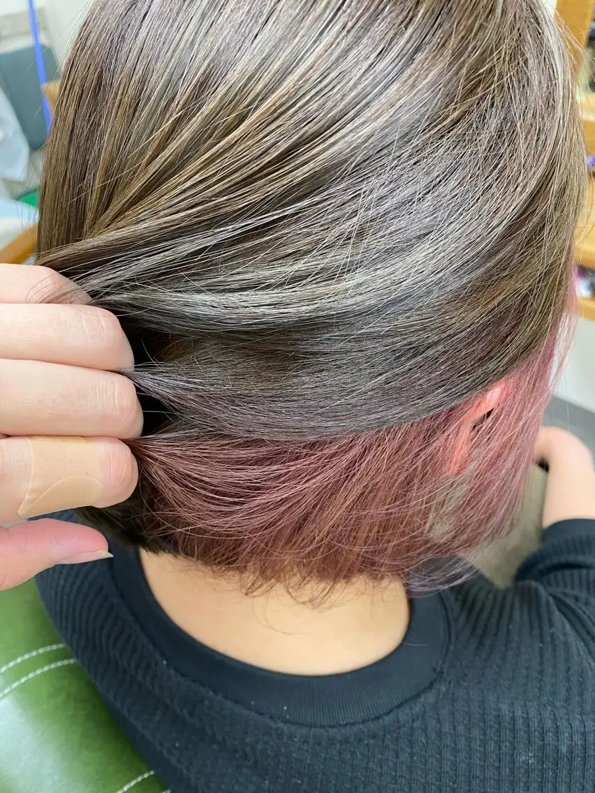 ショート 永沼 真依のヘアスタイル
