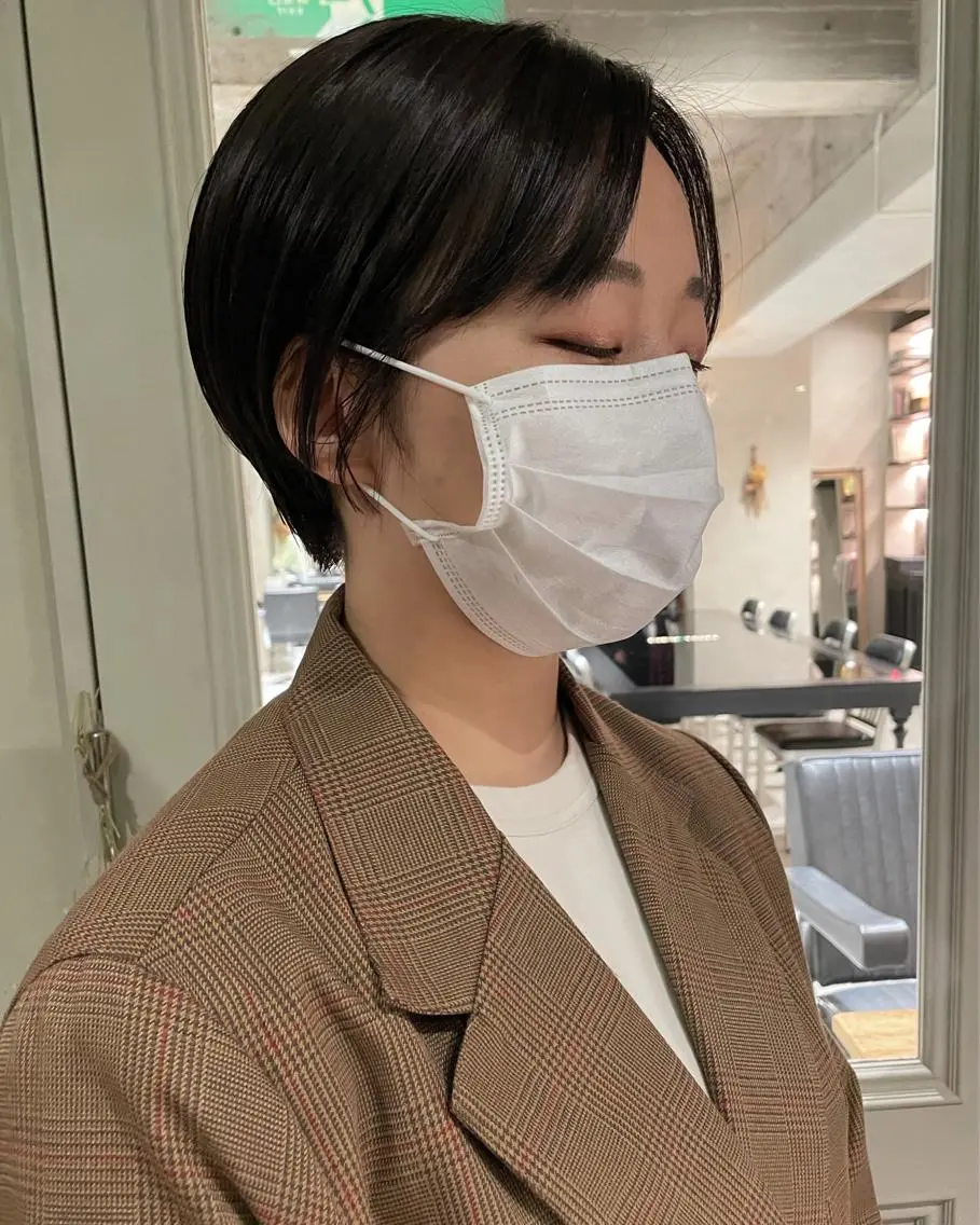 ショート ショートヘア カット yajima Moemiのヘアスタイル