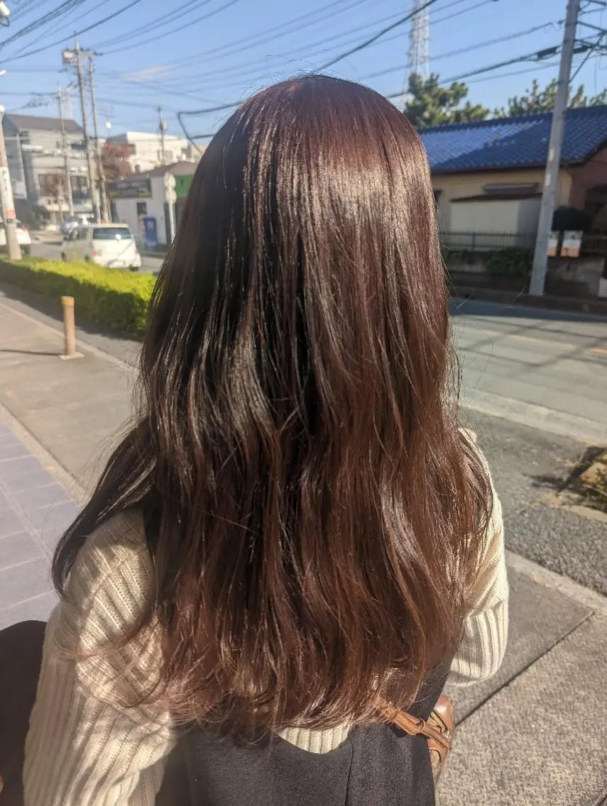 ロング カラー いいだなお/ 透明感カラー🫧🌼のヘアスタイル