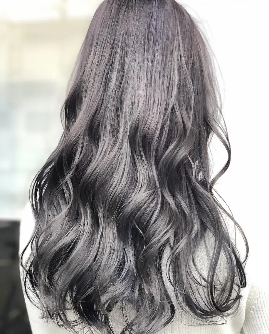 ロング ヘアカラー トリートメント 菊池 幹のヘアスタイル