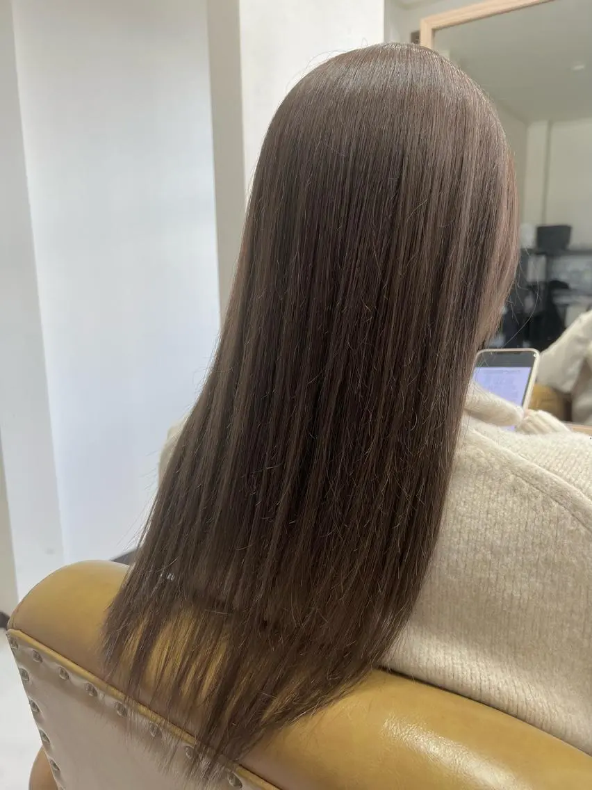ロング カラー カット ヘアカラー 猪瀬 尚希のヘアスタイル