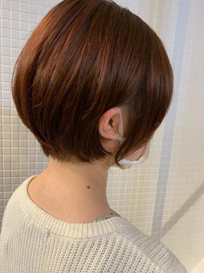 ショート ショートボブ ボブ ショートヘア 鈴木 啓太のヘアスタイル