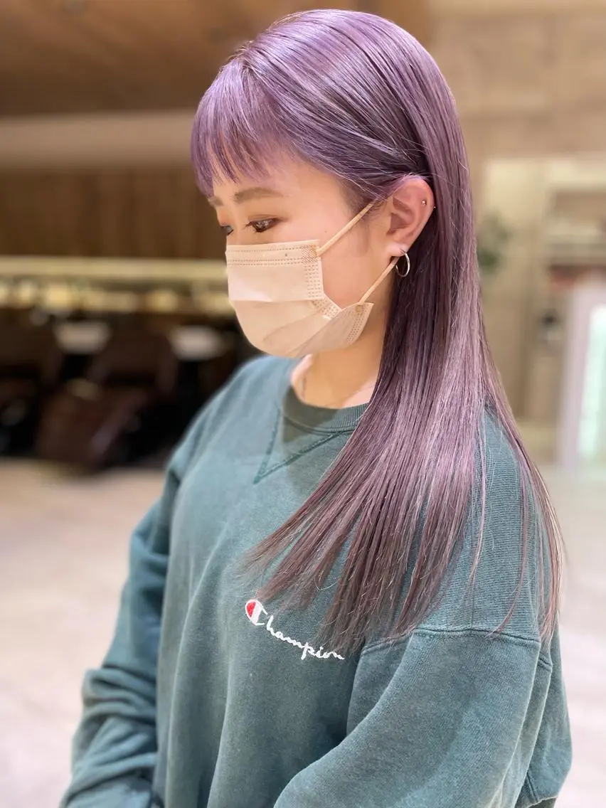 ロング 韓国🇰🇷透明感 ERIのヘアスタイル