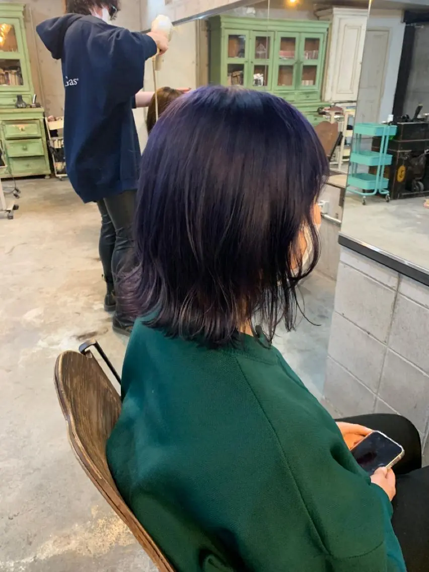 ショート カラー ヘアアレンジ キッズ ショートボブ バレイヤージュ ブリーチ ケアブリーチ 透明感カラー ravens代表 ヒロムのヘアスタイル