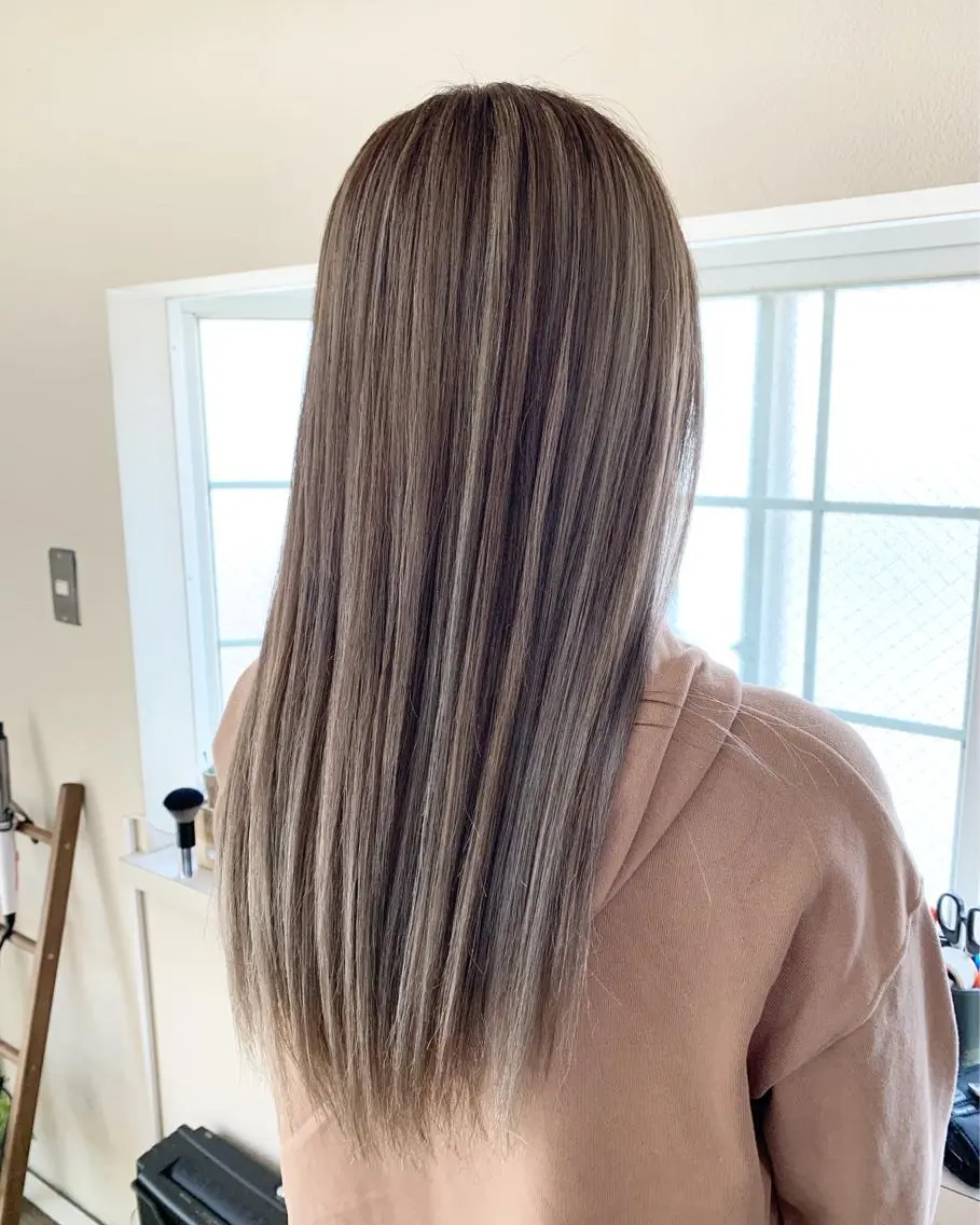 ロング カラー 渡辺 健太のヘアスタイル