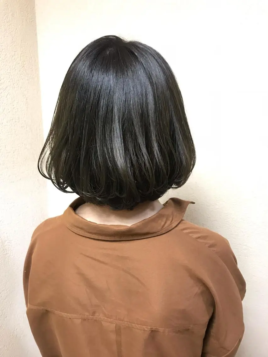 ミディアム 髪質改善/縮毛矯正 /美髪🩵イケダのヘアスタイル