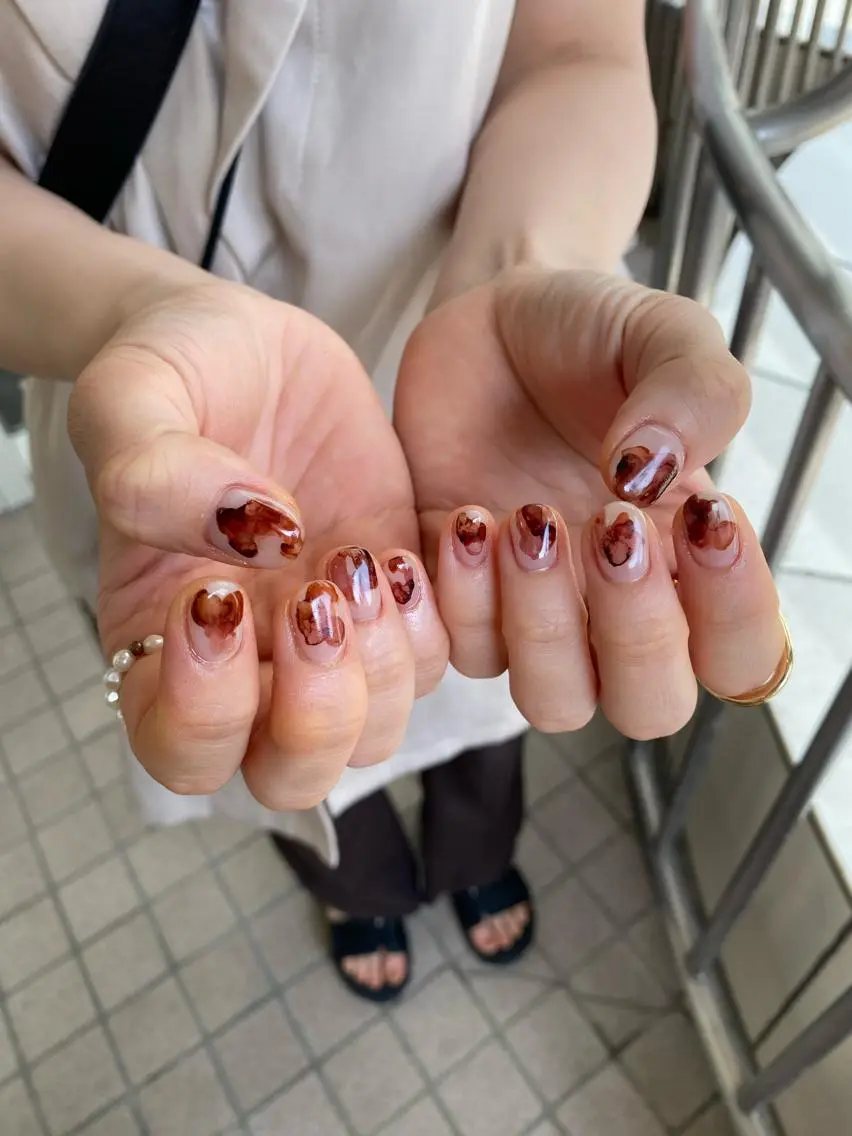 ネイル 栗林 実莉のネイルデザイン