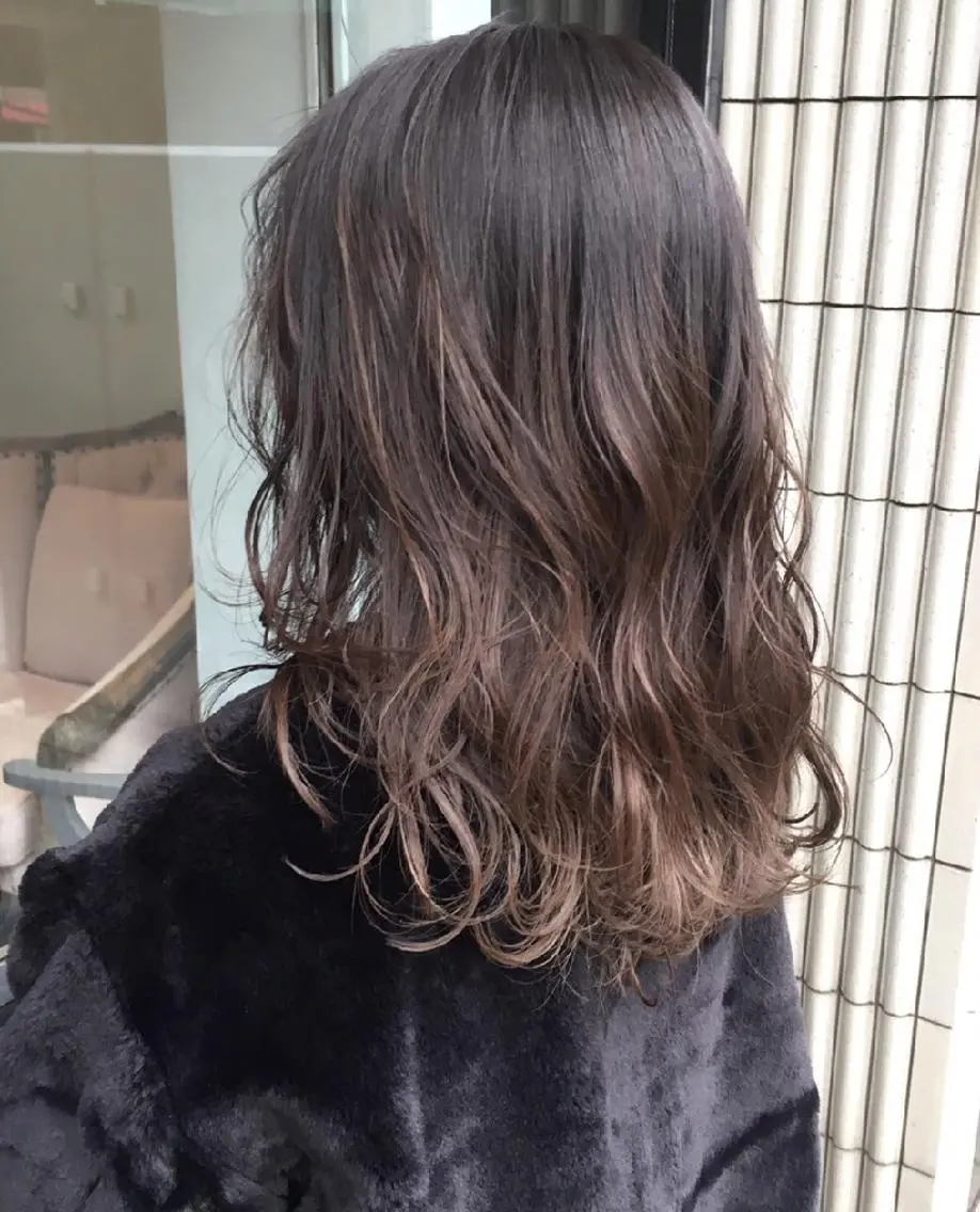 カラー 竹尾 優斗のヘアスタイル
