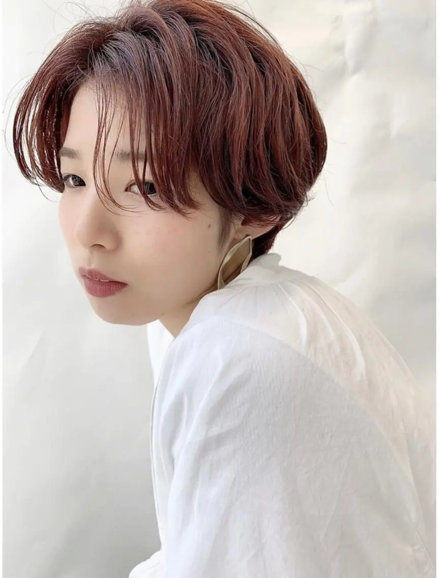 ショート カット パーマ トリートメント レイヤー支持no.1 ☆笠原翔一のヘアスタイル