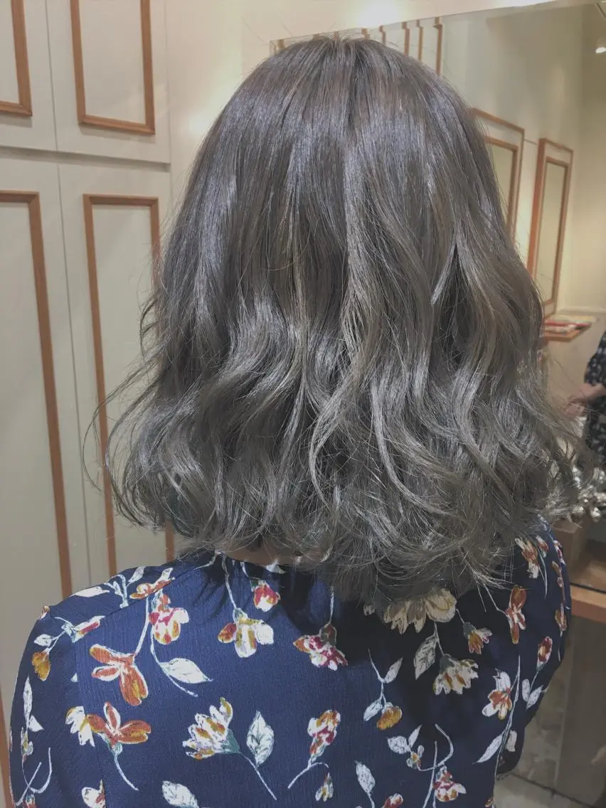 ミディアム カラー 代表🎀 ふわモテ愛 され髪🩷yumiのヘアスタイル