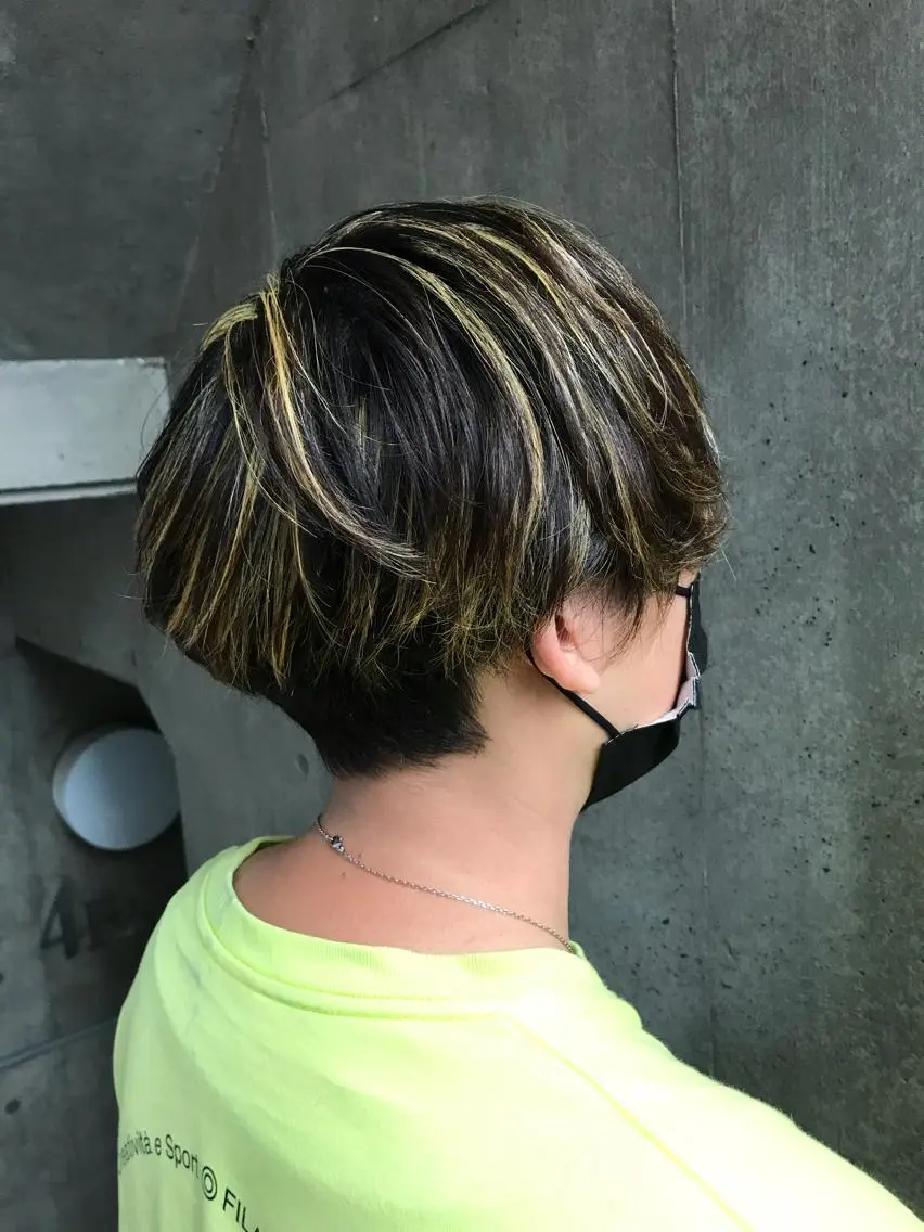 メンズ もりたみかこ 美容師お休み中のヘアスタイル