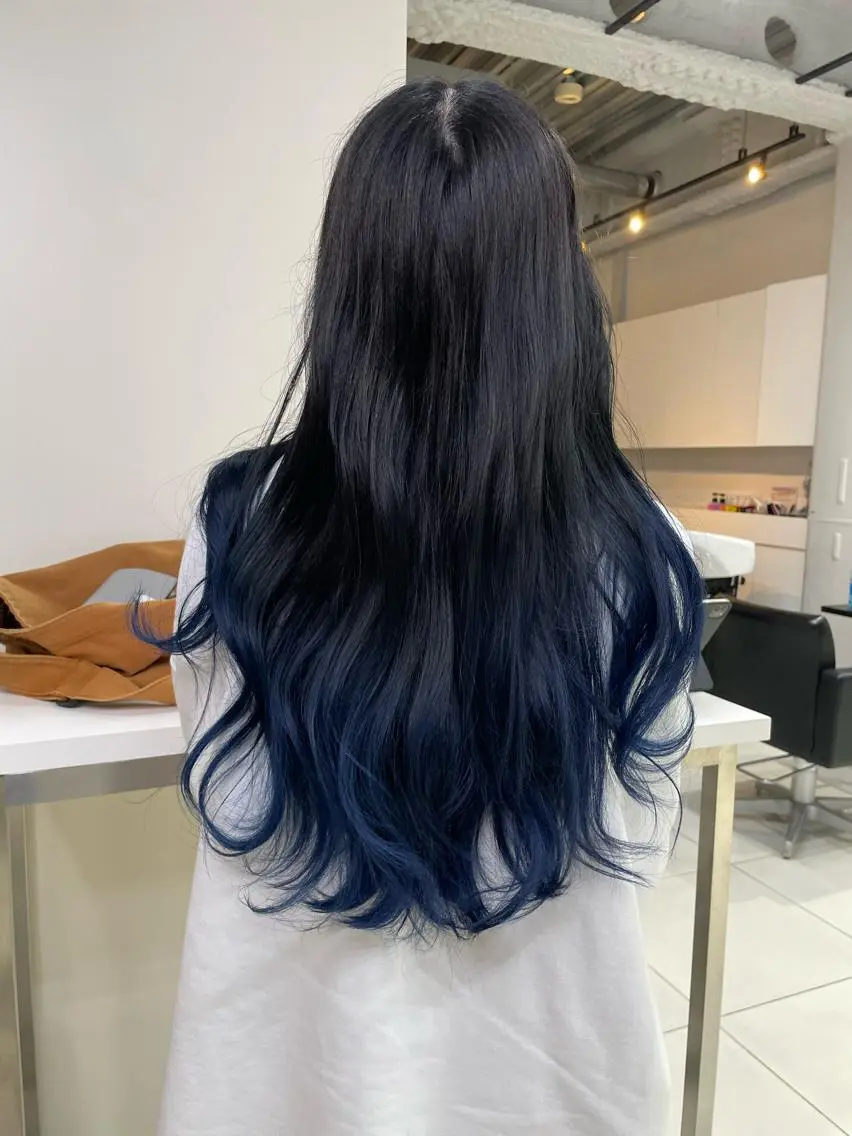 ロング カラー パーマ ヘアアレンジ ヘアカラー 💗無料カットモデル 募集中yu-ki💗のヘアスタイル