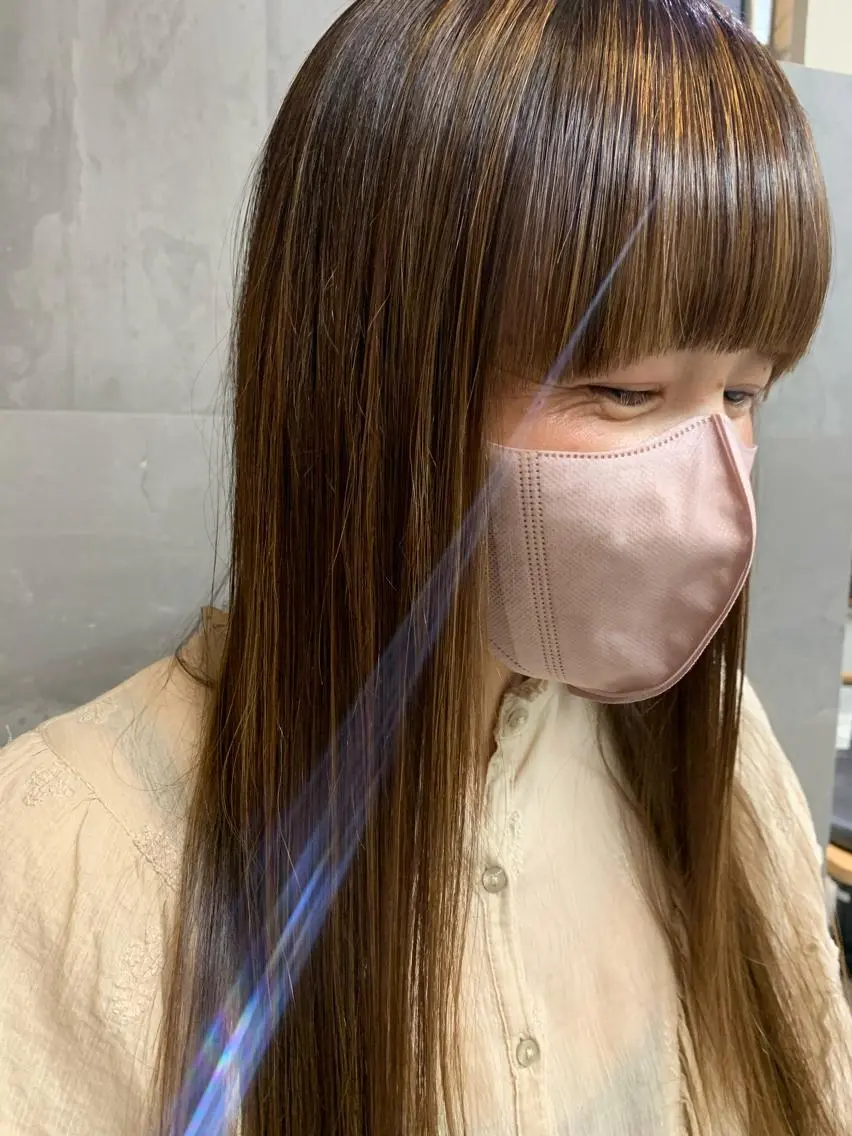 ロング 三好 羽美のヘアスタイル