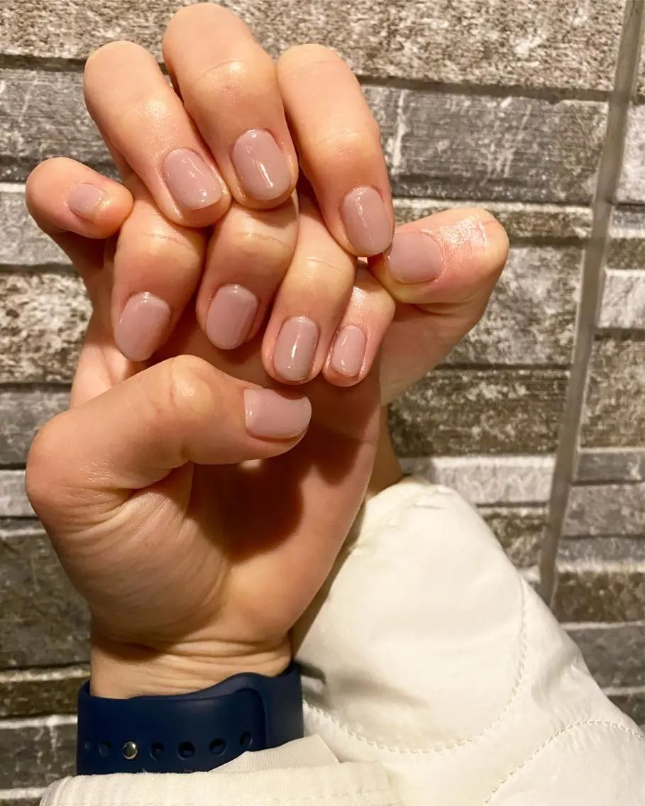 ネイル ワンカラーネイル ハンドネイル 自宅サロン FeelFreeのネイルデザイン