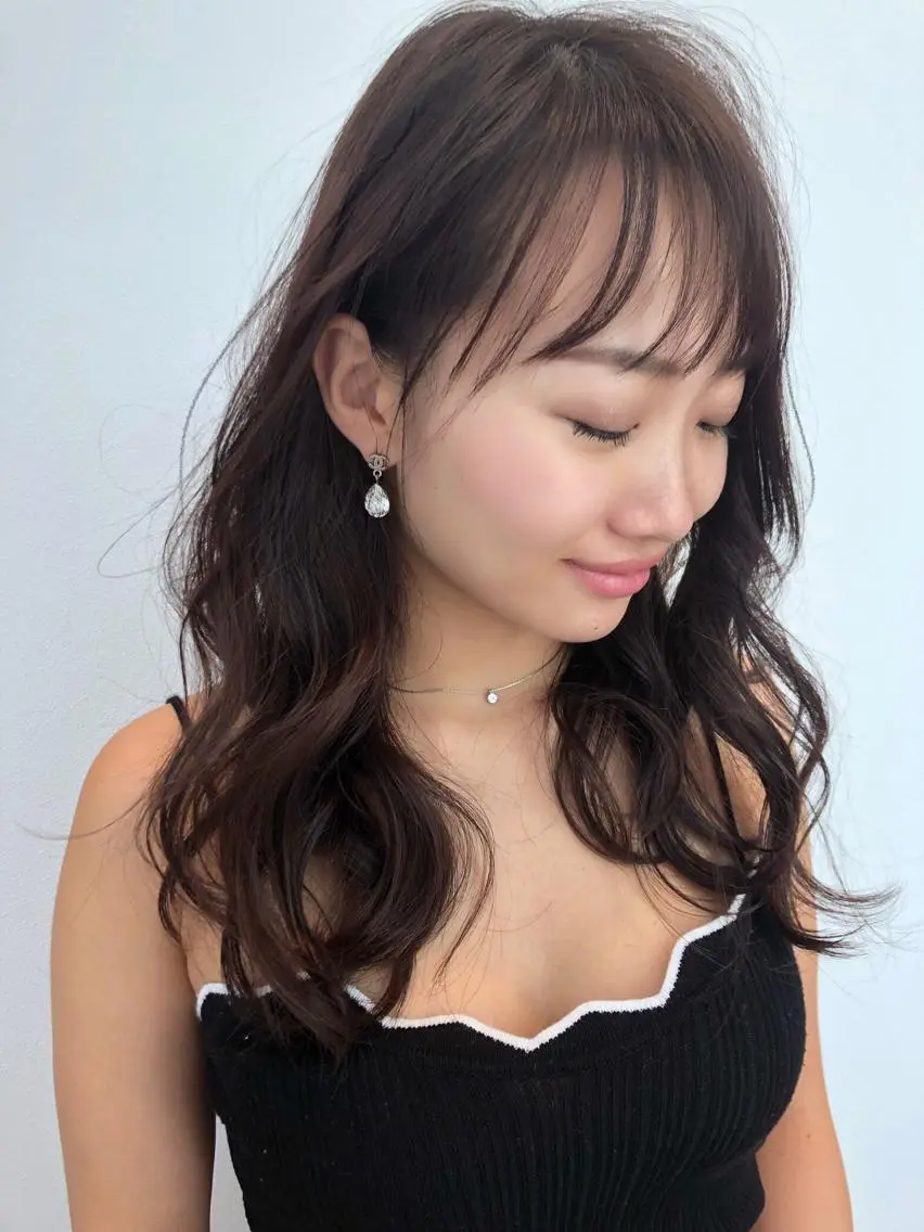ロング 酒井 敬之のヘアスタイル
