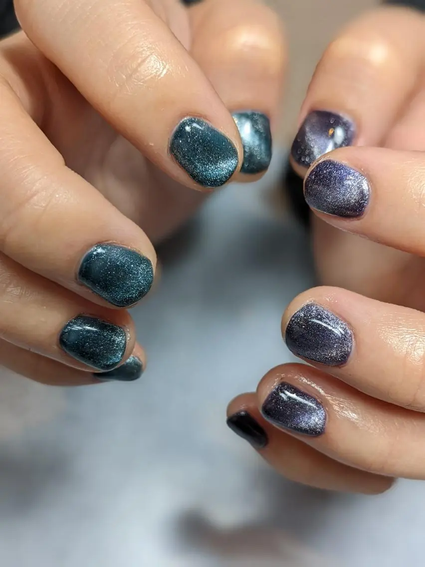 ネイル マグネットネイル ハンドネイル Nail SIRANGANAのネイルデザイン
