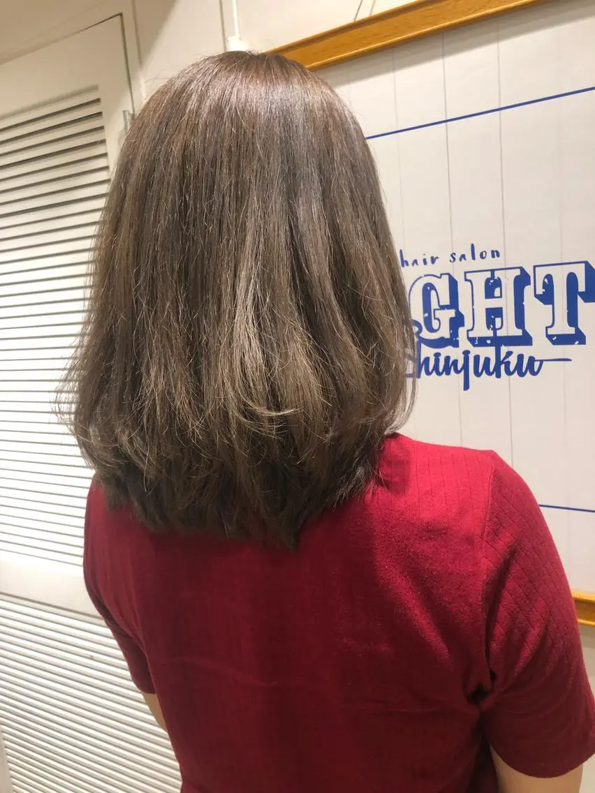 ミディアム ヘアカラー ⭐️店長 藤野 正博⭐️のヘアスタイル