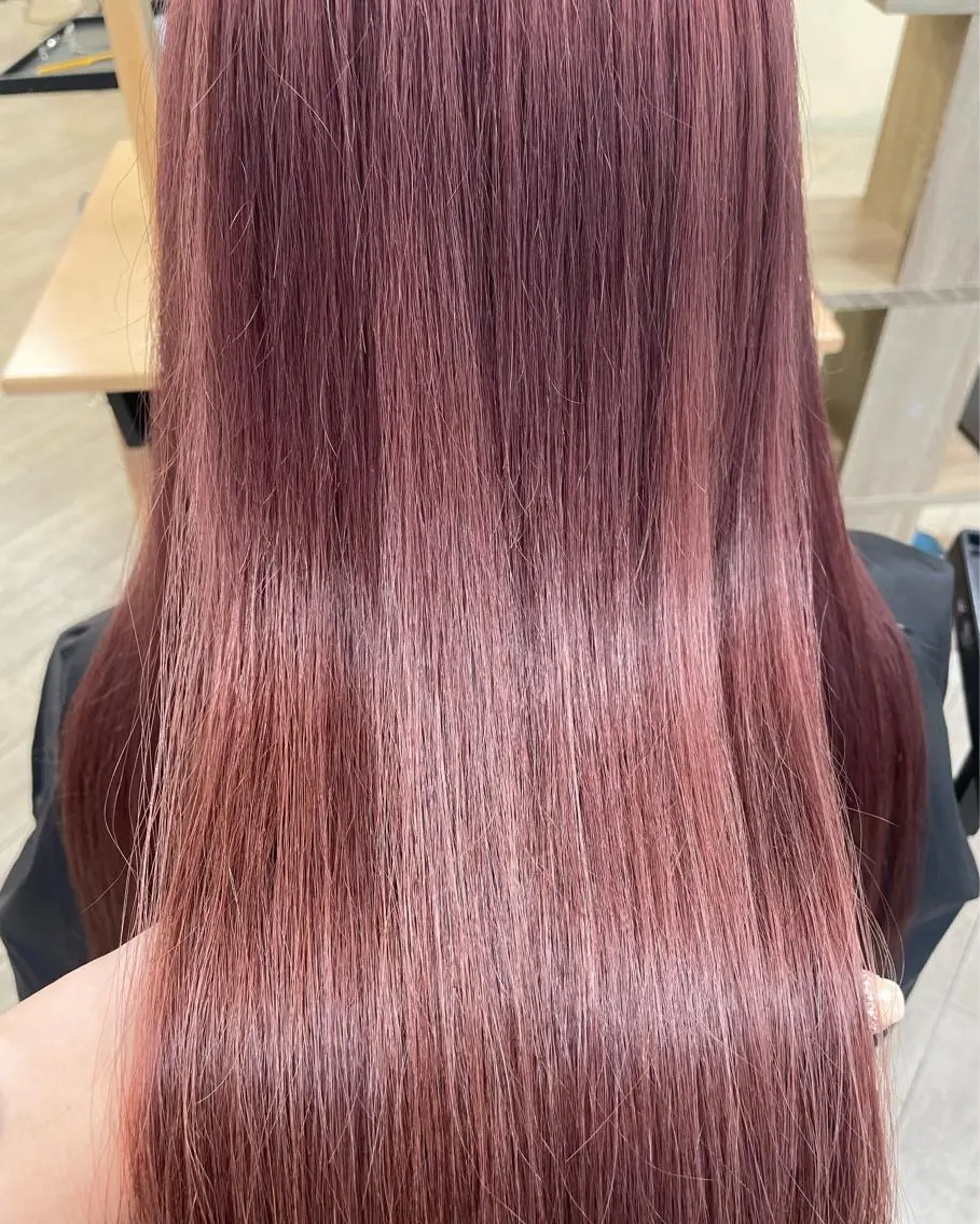 ロング カラー ハイトーンカラー トリートメント ヘアカラー 似合わせ/美髪カラー /カンナのヘアスタイル