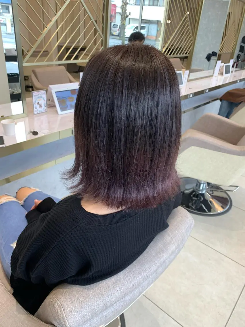 ミディアム カラー stylist N0Nのヘアスタイル