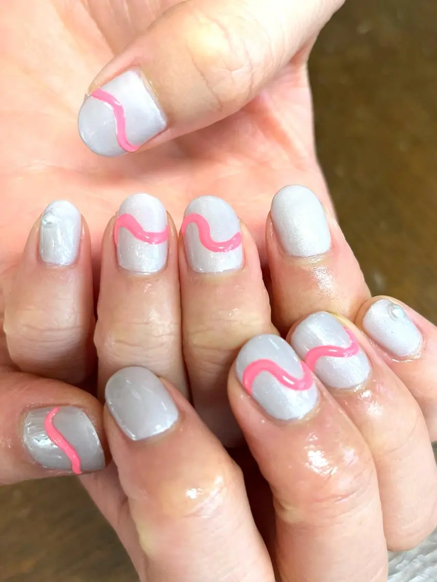 ネイル アートネイル ワンカラーネイル li___nail 31のネイルデザイン