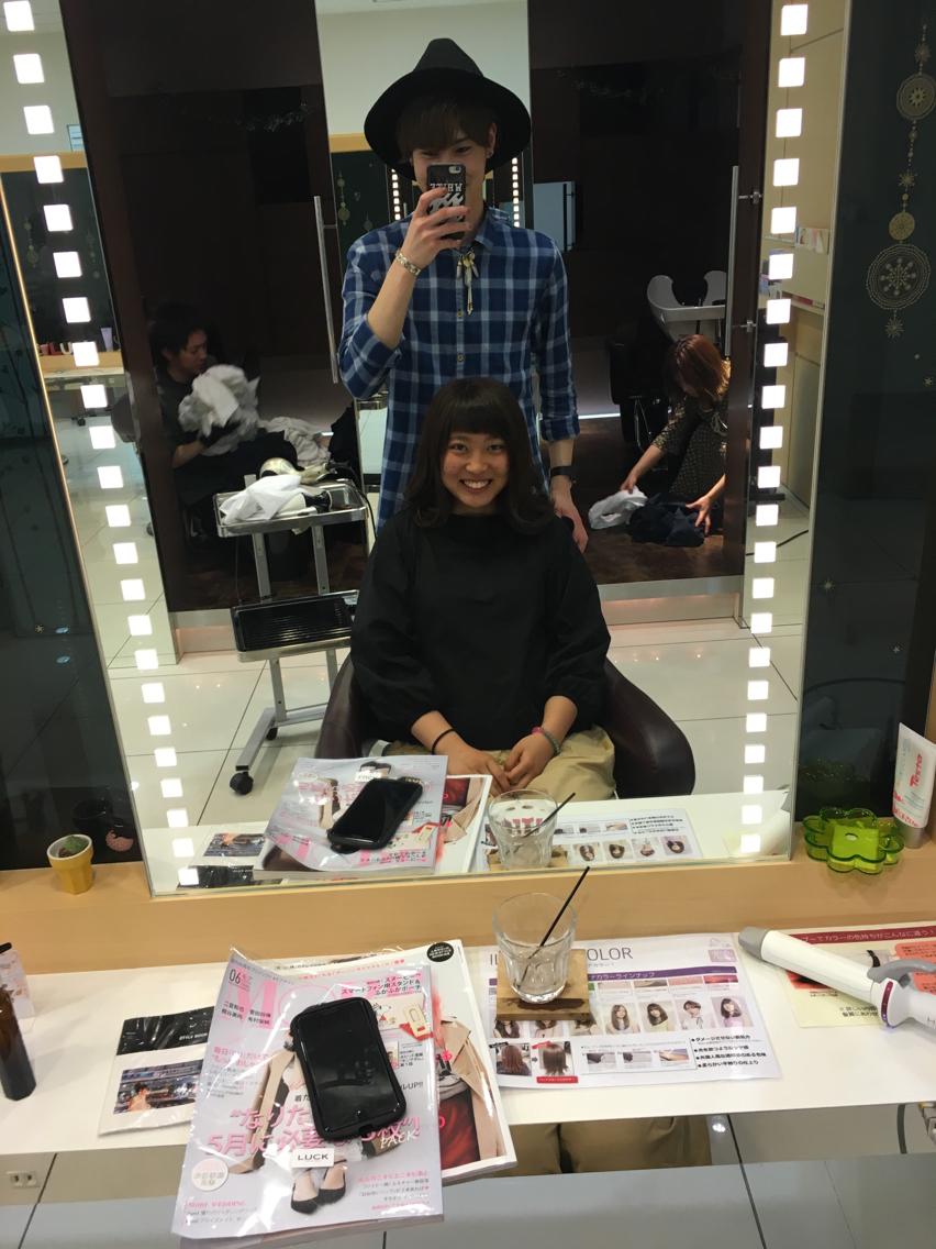 ミディアム トリートメント 植田 敬太のヘアスタイル
