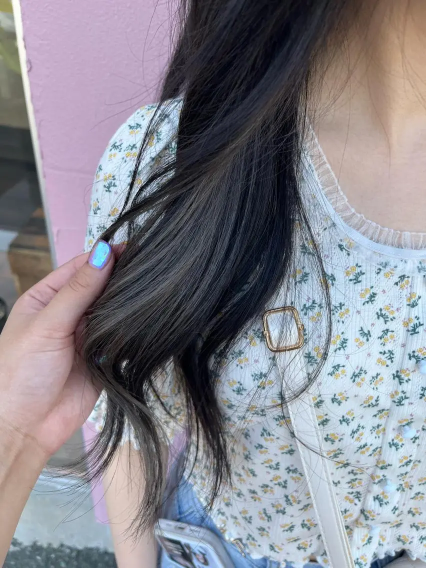 ロング カラー バレイヤージュ ブリーチ ケアブリーチ 透明感カラー デザインカラー 🔆韓国 norika🔆のヘアスタイル