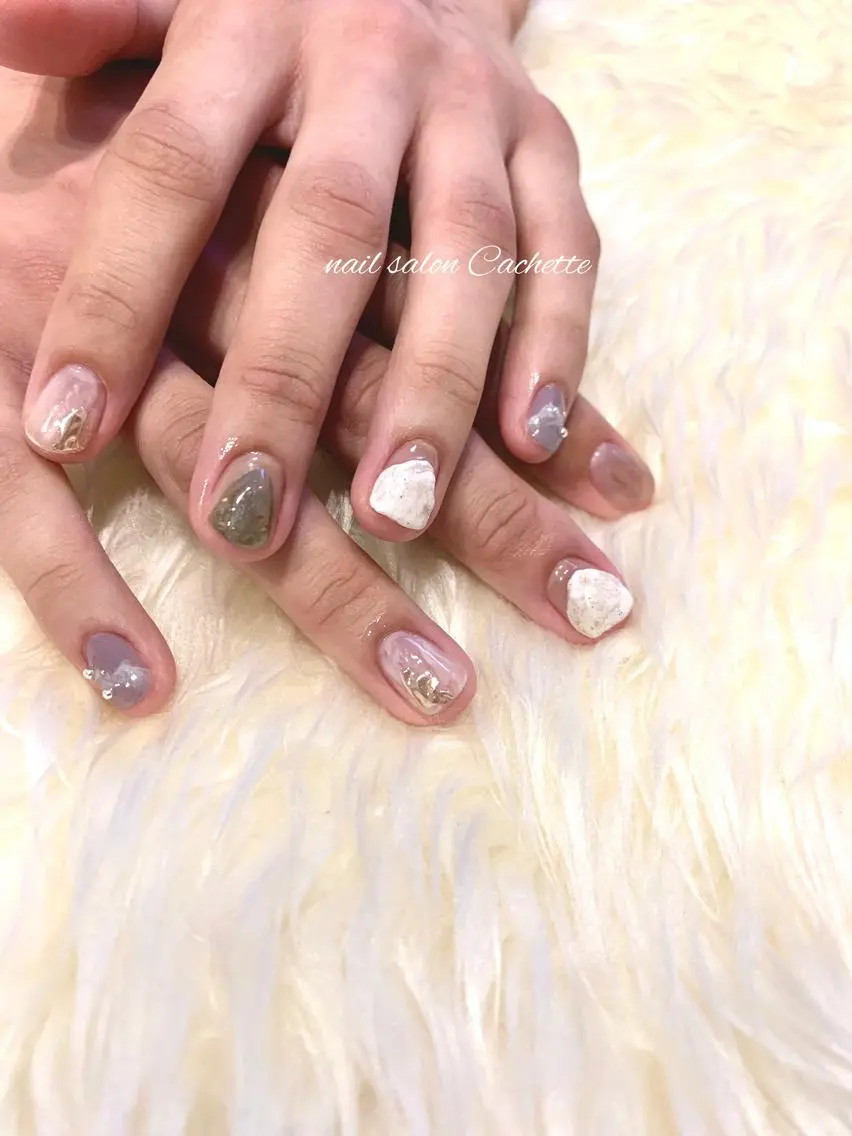ネイル ✧Cachette✧ YUKARIのネイルデザイン