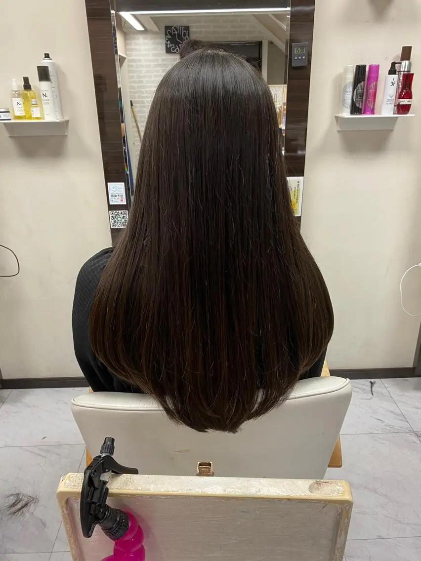ロング レイヤーカット シャギー 目黒 碧人のヘアスタイル