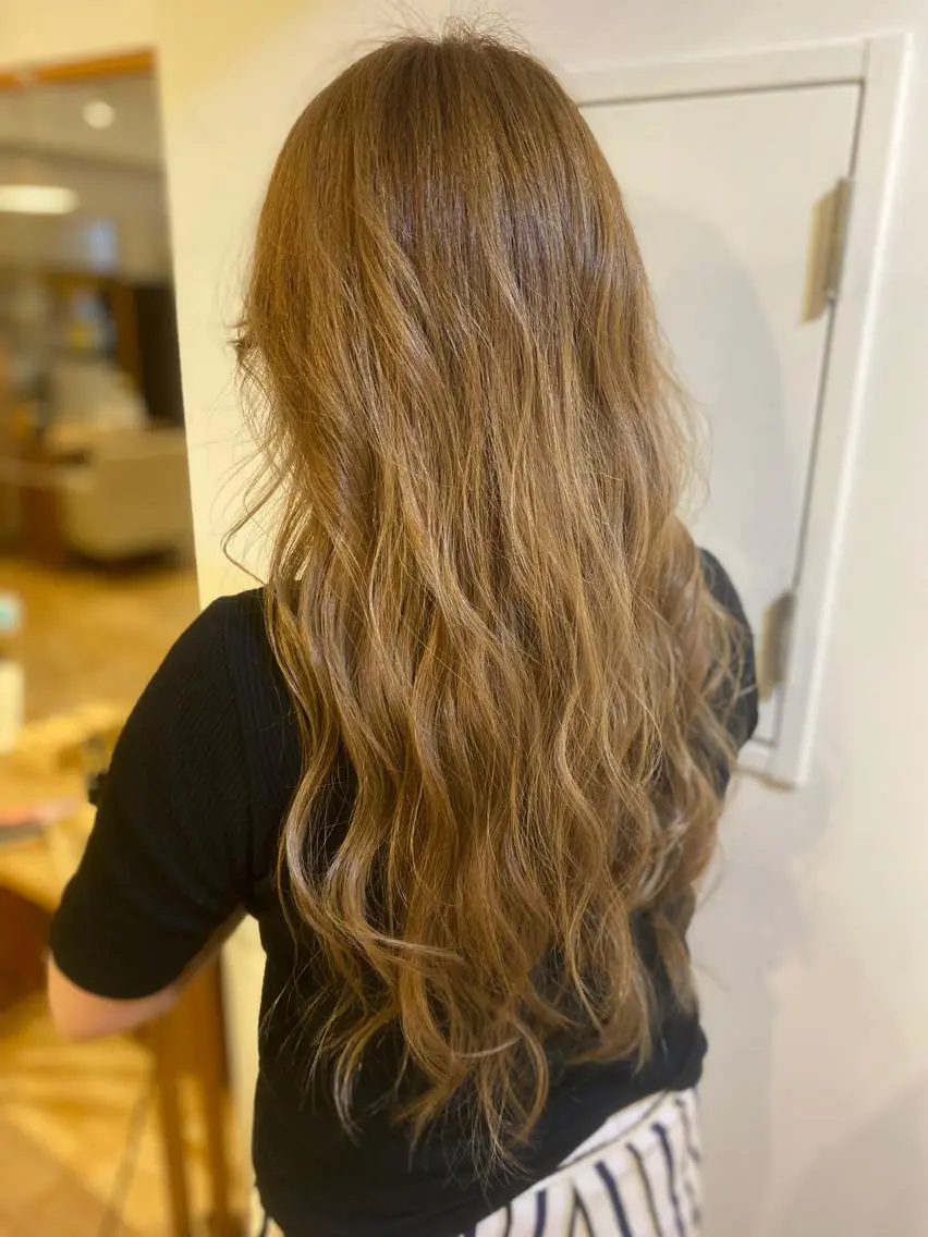 ロング 🧡 TOMO🧡のヘアスタイル
