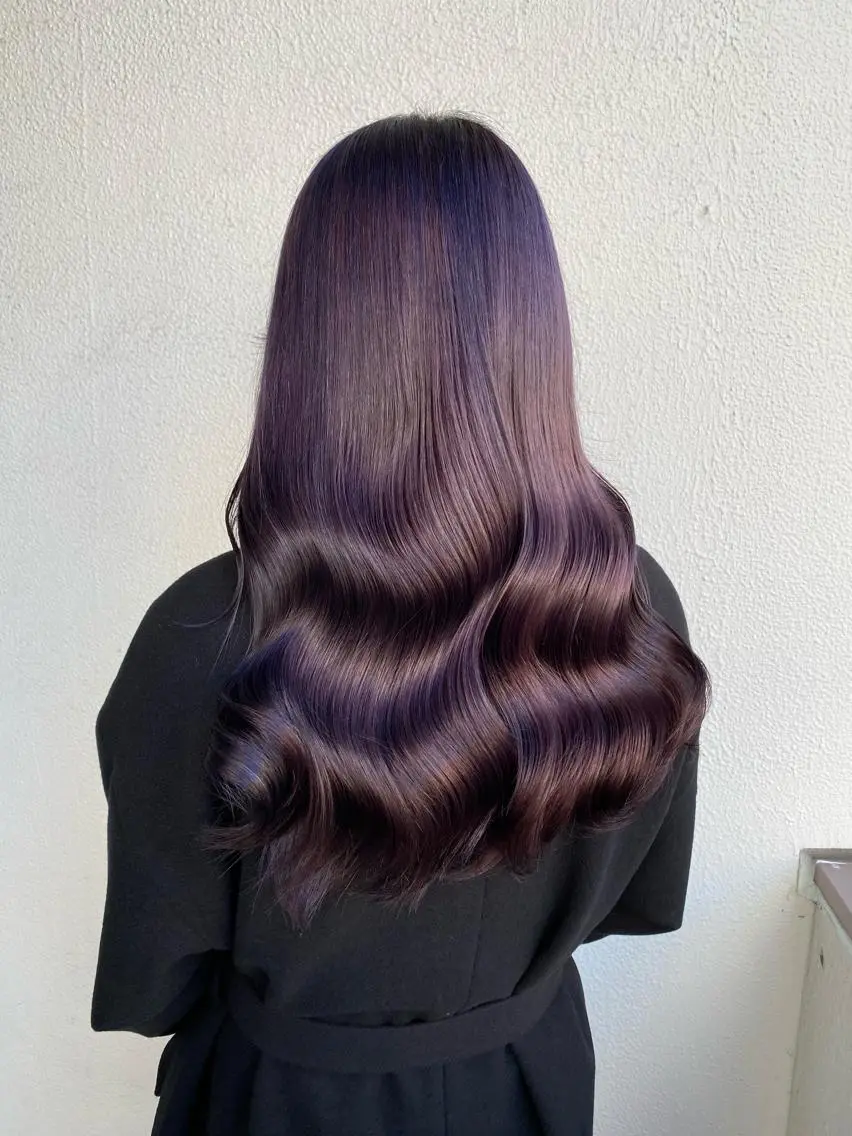 ロング カラー エフェクトブリーチ 🌟前澤啓太朗のヘアスタイル