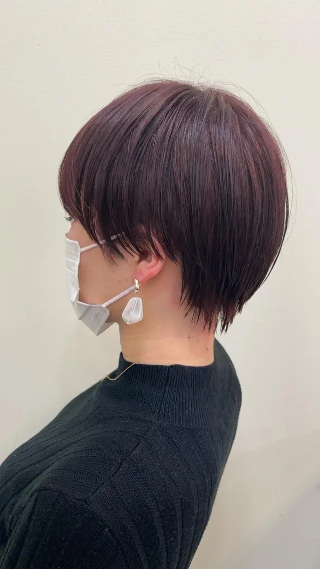 ショート ショートヘア カット ヘアカラー 大住 京平のヘアスタイル